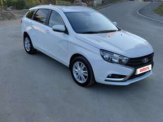 2018 Lada (ВАЗ) Vesta SW I, белый, 860000 рублей, вид 3