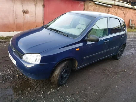 2007 Lada (ВАЗ) Kalina I, фиолетовый, 185000 рублей, вид 1