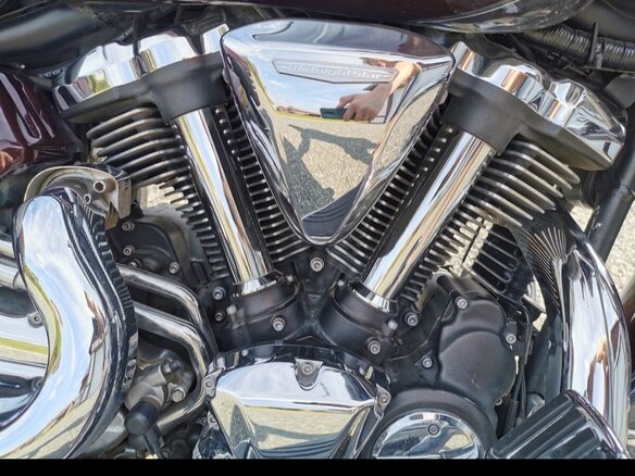 2008 Yamaha XV 1900, красный, 900000 рублей - вид 10