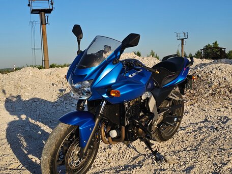 2006 Kawasaki Z 750, голубой, 350000 рублей, вид 5