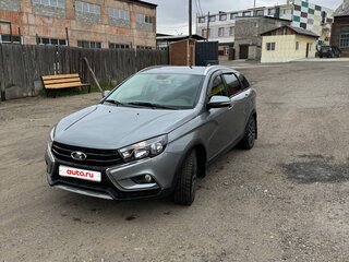 2018 Lada (ВАЗ) Vesta SW Cross I, серый, 1300000 рублей, вид 2