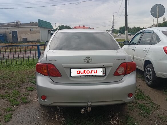 2008 Toyota Corolla X (E140, E150), серебристый, 850000 рублей - вид 2