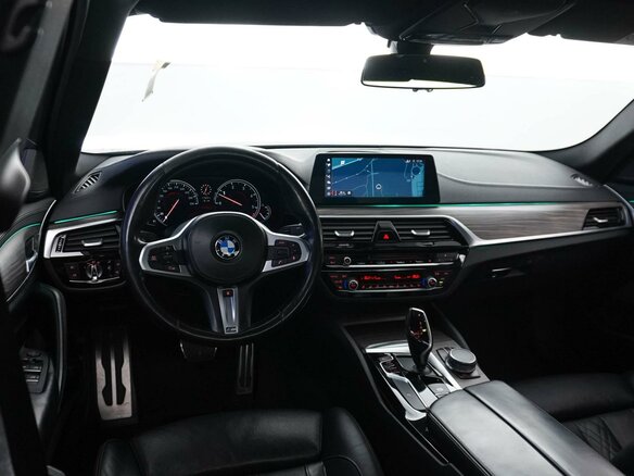 2017 BMW 5 серии 530d xDrive VII (G30/G31/G38), серый - вид 5