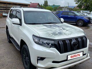 2018 Toyota Land Cruiser Prado 150 Series Рестайлинг 2, белый, 6000000 рублей, вид 4
