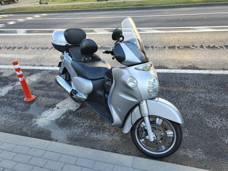 2005 Aprilia Scarabeo 500, серебристый, 298961 рублей, вид 1