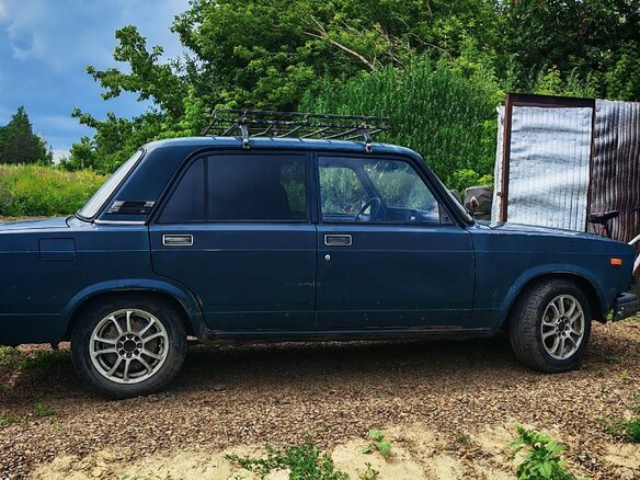 2006 Lada (ВАЗ) 2107, зелёный - вид 4