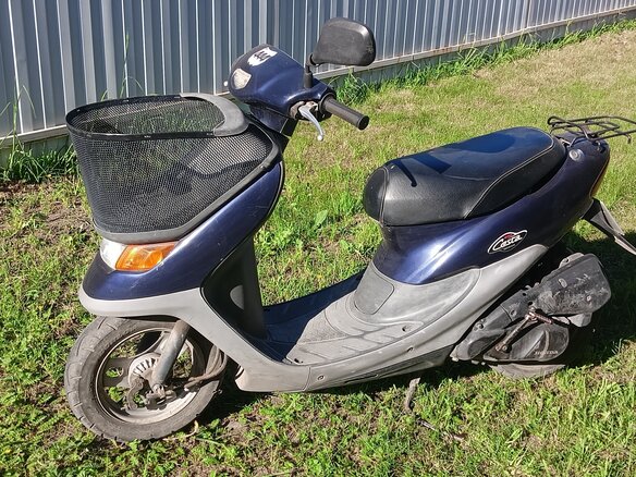 1999 Honda Dio, синий, 55000 рублей - вид 2