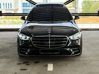 2021 Mercedes-Benz S-Класс 450 Long 4MATIC VII (W223), чёрный, 7900000 рублей, вид 1