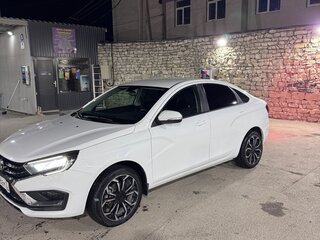 2023 Lada (ВАЗ) Vesta I Рестайлинг (NG), белый, 1100000 рублей, вид 3