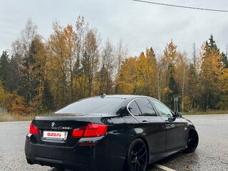 2010 BMW 5 серии 528i VI (F10/F11/F07), чёрный, 1490000 рублей, вид 5