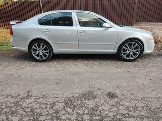 2007 Skoda Octavia RS II, серебристый, 570000 рублей, вид 4