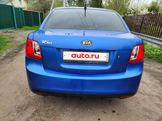 2011 Kia Rio II Рестайлинг, синий, 530000 рублей, вид 3