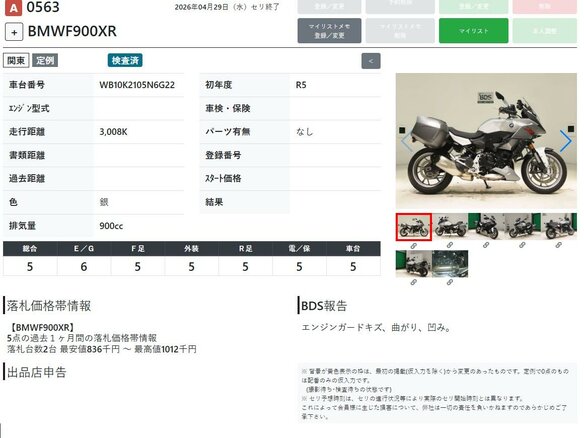 2022 BMW F 900 XR, белый, 1149000 рублей - вид 10