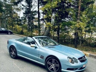 2002 Mercedes-Benz SL-Класс 500 5-speed V (R230), серебристый, 2185000 рублей, вид 1