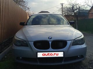 2006 BMW 5 серии 525xi V (E60/E61), серебристый, 850000 рублей, вид 4