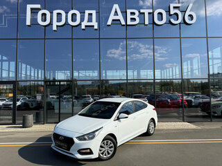 2017 Hyundai Solaris II, белый, 799000 рублей, вид 2