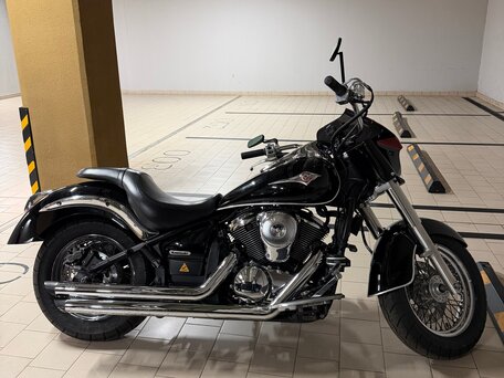 2007 Kawasaki VN900 Vulcan, чёрный, 550000 рублей, вид 5