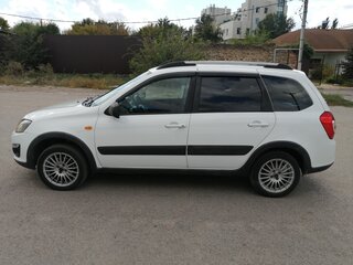 2015 Lada (ВАЗ) Kalina Cross II, белый, 585000 рублей, вид 5