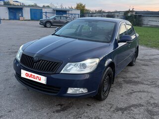 2011 Skoda Octavia II (A5) Рестайлинг, синий, 630000 рублей, вид 1