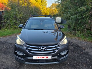 2017 Hyundai Santa Fe III Рестайлинг, коричневый, 2150000 рублей, вид 3