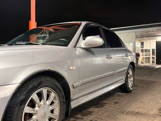 2005 Hyundai Sonata ТагАЗ IV (EF) Рестайлинг, серебристый, 200000 рублей, вид 3