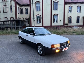 1987 Audi 80 IV (B3), белый, 125000 рублей, вид 3