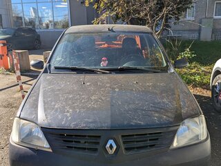 2007 Renault Logan I, серый, 350000 рублей, вид 1
