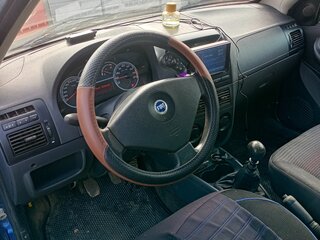 2008 Fiat Albea I Рестайлинг, синий, 450000 рублей, вид 4