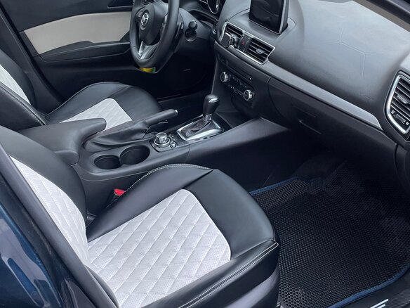 2013 Mazda 3 III (BM), синий, 1390000 рублей - вид 7