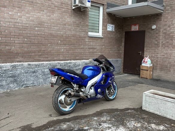 1996 Yamaha YZF600R Thundercat, синий, 350000 рублей - вид 11