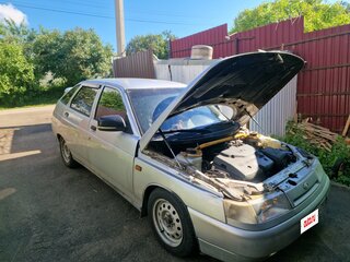 2006 Lada (ВАЗ) 2112, серебристый, 125000 рублей, вид 4