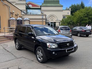 2005 Toyota Kluger I (XU20) Рестайлинг, чёрный, 1200000 рублей, вид 4