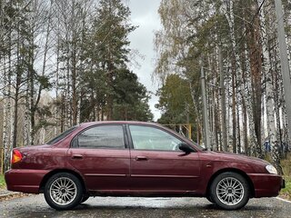 2006 Kia Spectra I Рестайлинг 2, красный, 169000 рублей, вид 2