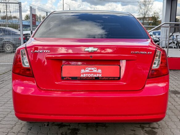 2009 Chevrolet Lacetti I, красный, 449000 рублей - вид 4