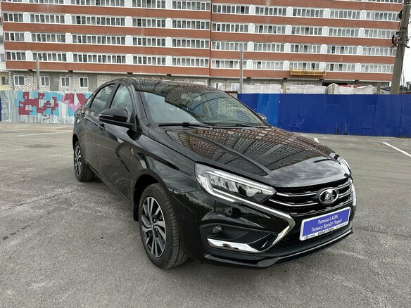 2026 Lada (ВАЗ) Vesta I Рестайлинг (NG), чёрный - вид 7