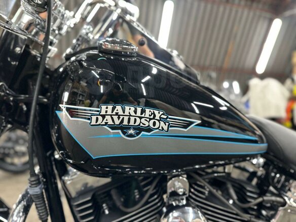 2010 Harley-Davidson Fat Boy, чёрный, 990000 рублей - вид 12