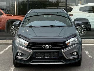2020 Lada (ВАЗ) Vesta SW I, серый, 945000 рублей, вид 3