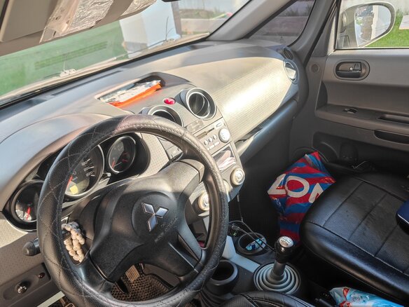 2006 Mitsubishi Colt CZ3 VI (Z20/Z30), голубой, 250000 рублей - вид 4