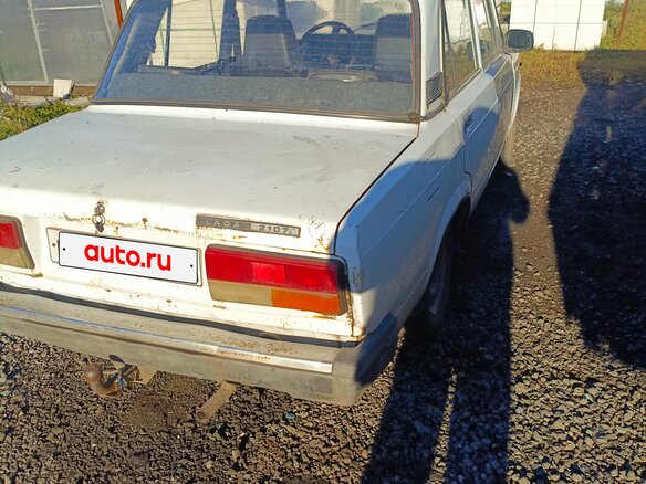 2007 Lada (ВАЗ) 2107, белый, 75000 рублей - вид 2