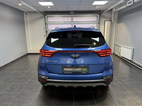 2020 Kia Sportage IV Рестайлинг, синий, 2277000 рублей, вид 5