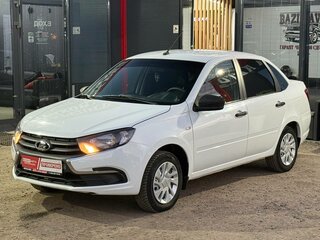 2019 Lada (ВАЗ) Granta I Рестайлинг, белый, 470000 рублей, вид 4