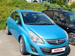 2011 Opel Corsa D Рестайлинг II, голубой, 600000 рублей, вид 2