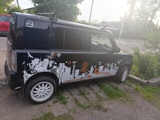 2002 Toyota bB I, чёрный, 450000 рублей, вид 4