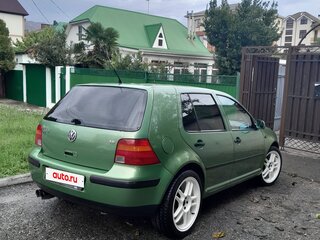 1999 Volkswagen Golf IV, зелёный, 450000 рублей, вид 4