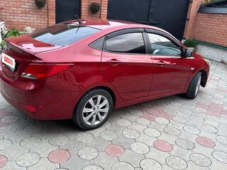 2016 Hyundai Solaris I Рестайлинг, красный, 850000 рублей, вид 5