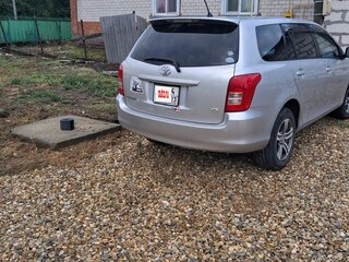 2008 Toyota Corolla Fielder X (E140, E150) Рестайлинг, серебристый, 780000 рублей, вид 3