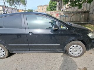 2007 Volkswagen Golf Plus I, чёрный, 550000 рублей, вид 3