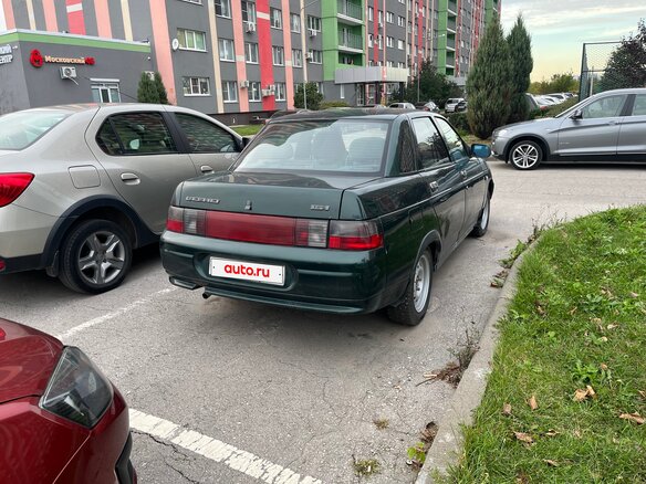2004 Lada (ВАЗ) 2110, зелёный, 80000 рублей - вид 6