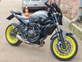 2017 Yamaha MT-07 (FZ-07), жёлтый, 639999 рублей