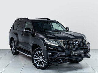 2021 Toyota Land Cruiser Prado 150 Series Рестайлинг 3, чёрный, 6700000 рублей, вид 3